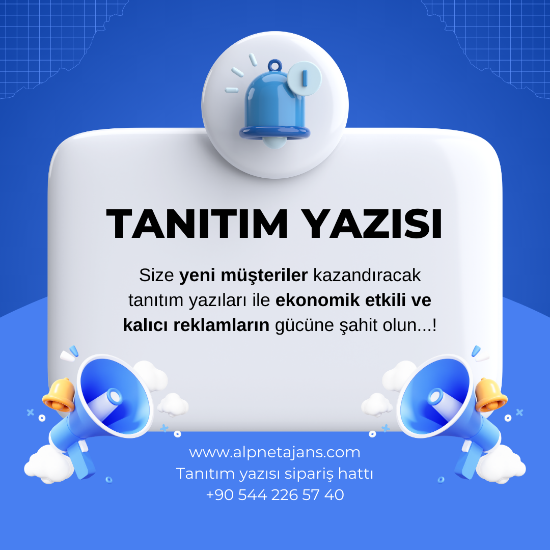 tanıtım yazısı