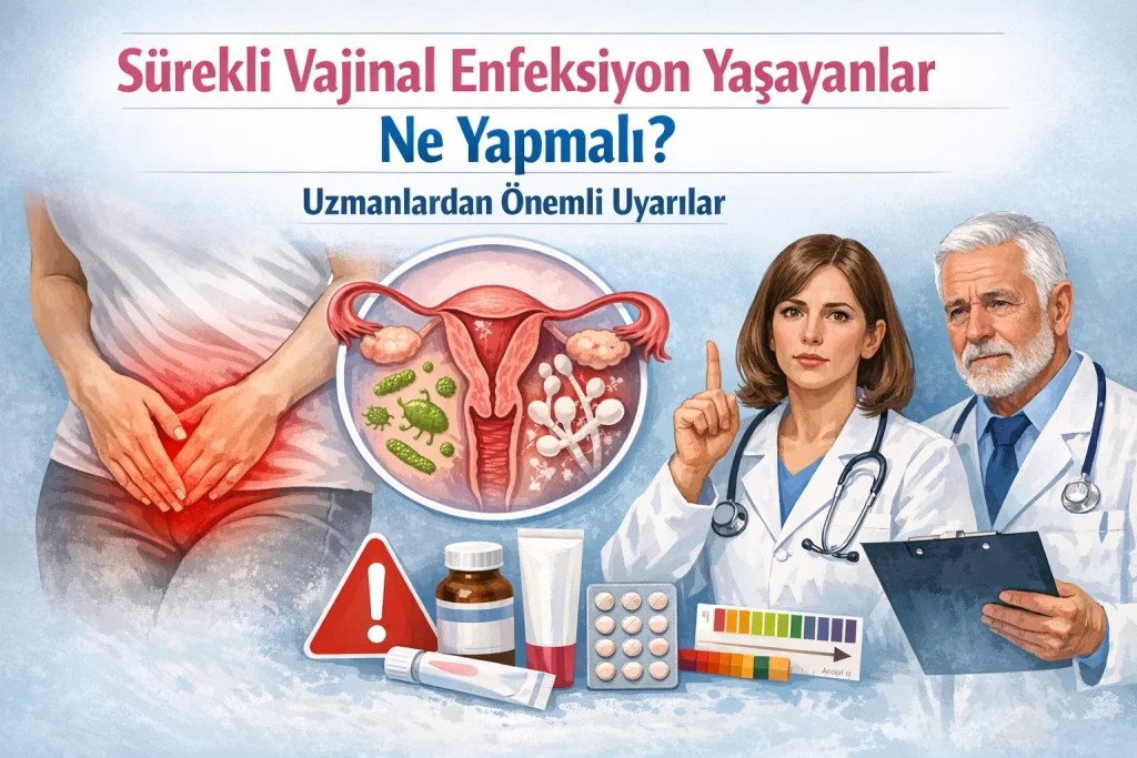 Sürekli Vajinal Enfeksiyon Yaşayanlar Ne Yapmalı? Uzmanlardan Önemli Uyarılar